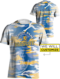 Dye Sublimation Tee: Camo